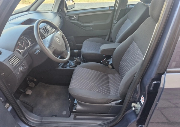 Opel Meriva cena 12300 przebieg: 165000, rok produkcji 2006 z Płońsk małe 121